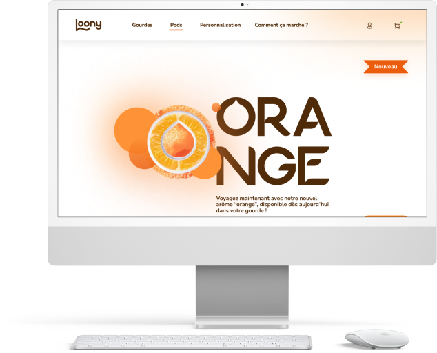 interface du projet identite graphique